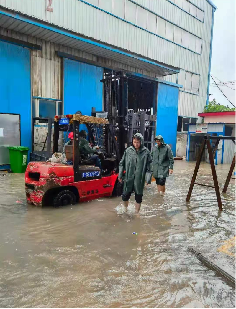 大誠廠區抗洪排澇